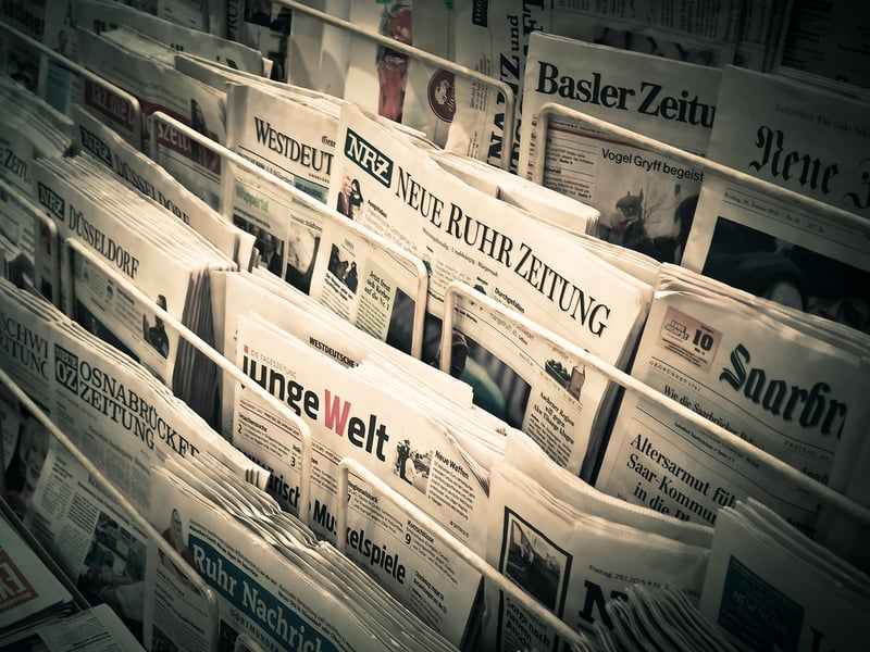 Newspaper Jewelry